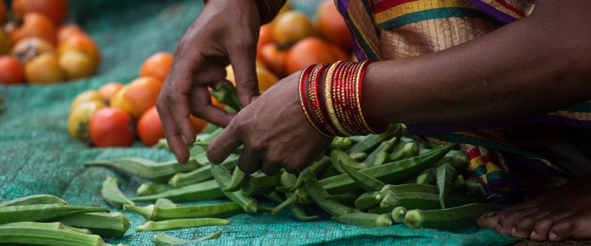 Food market in India